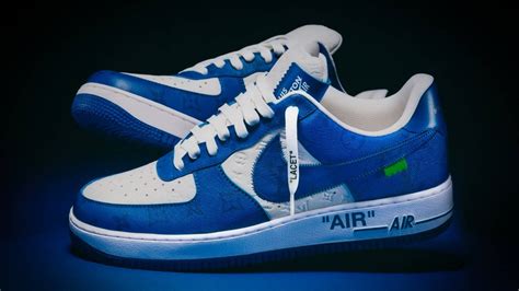 off white louis vuitton air force 1 blue|louis vuitton af1 price.